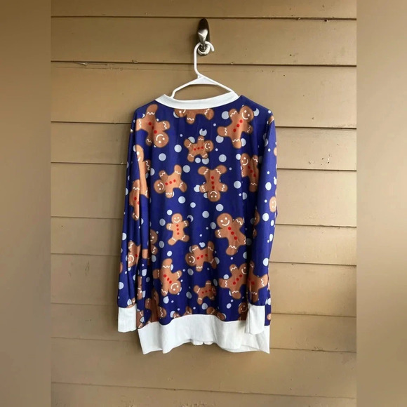 Gingerbread Christmas Cardigan - Size XL - Picture 6 of 6